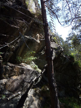 Attacco della Ferrata di Covarey (59548 bytes)